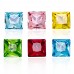 DZ 3009 12x12 mm square shape crystal fancy stone 
